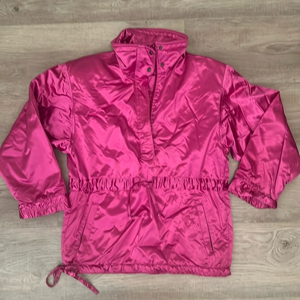 Vintage Skea Paris/Vail (6) Pullover Drawstring Waist Ski Jacket